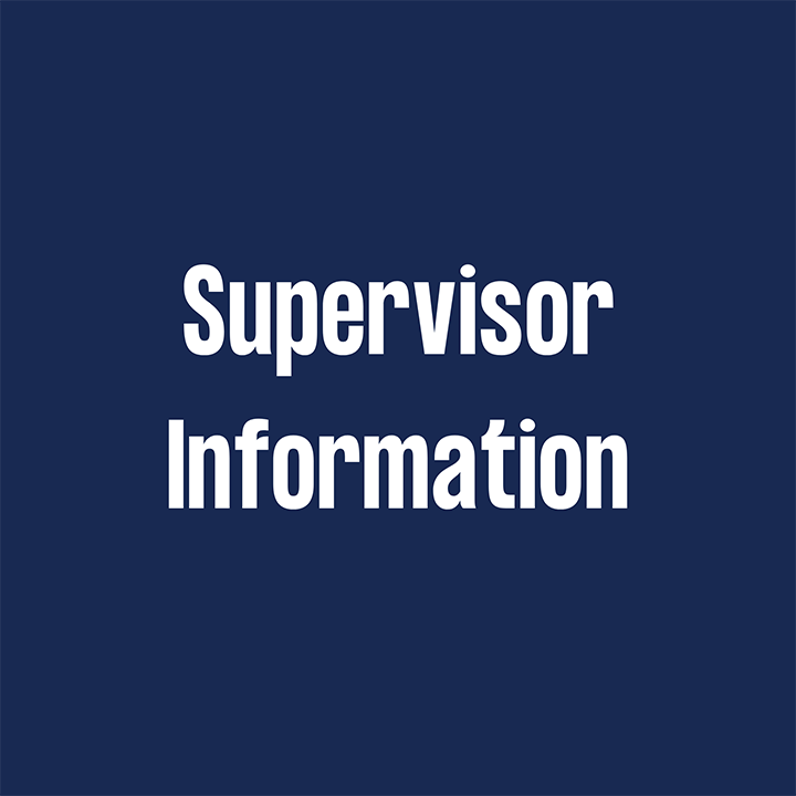 Supervisor Information