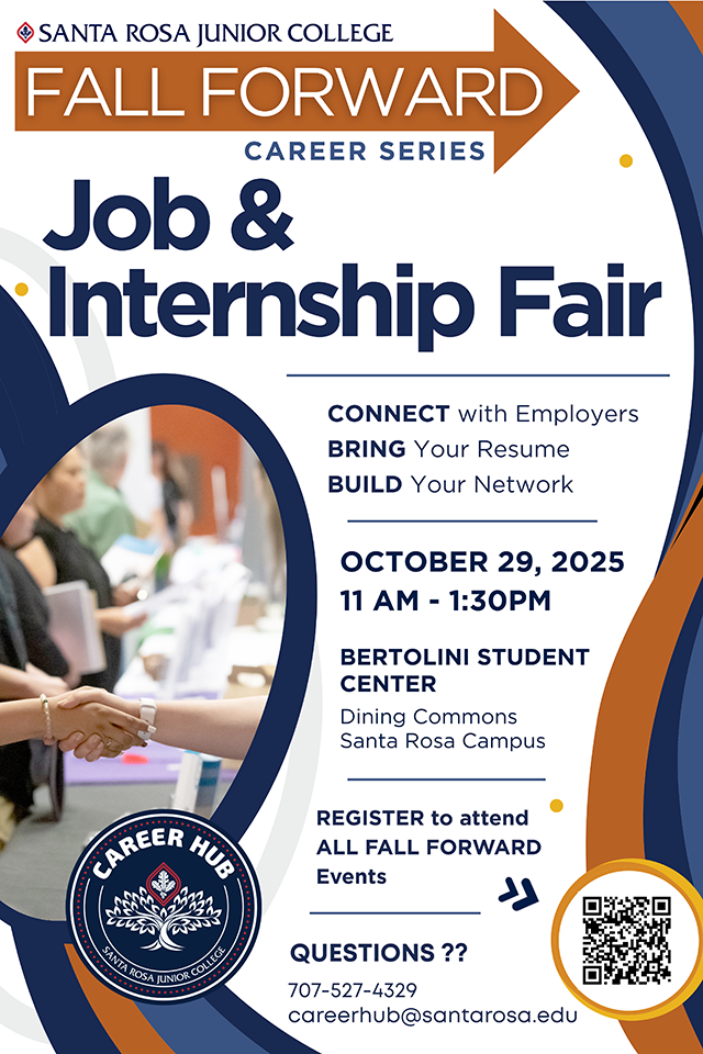 FALL FORWARD Career Series, Job and Internship Fair