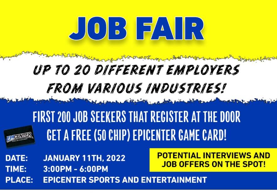 Epic Job Fair Flyer